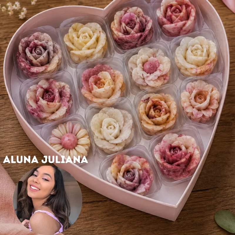 Flores de chá aluna Juliana