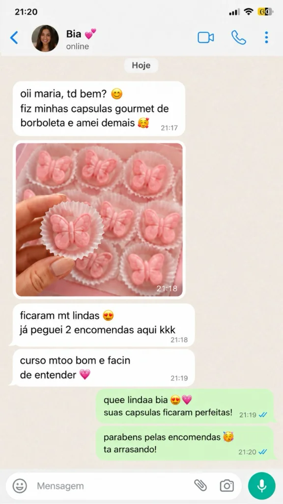 Depoimento WhatsApp Bia